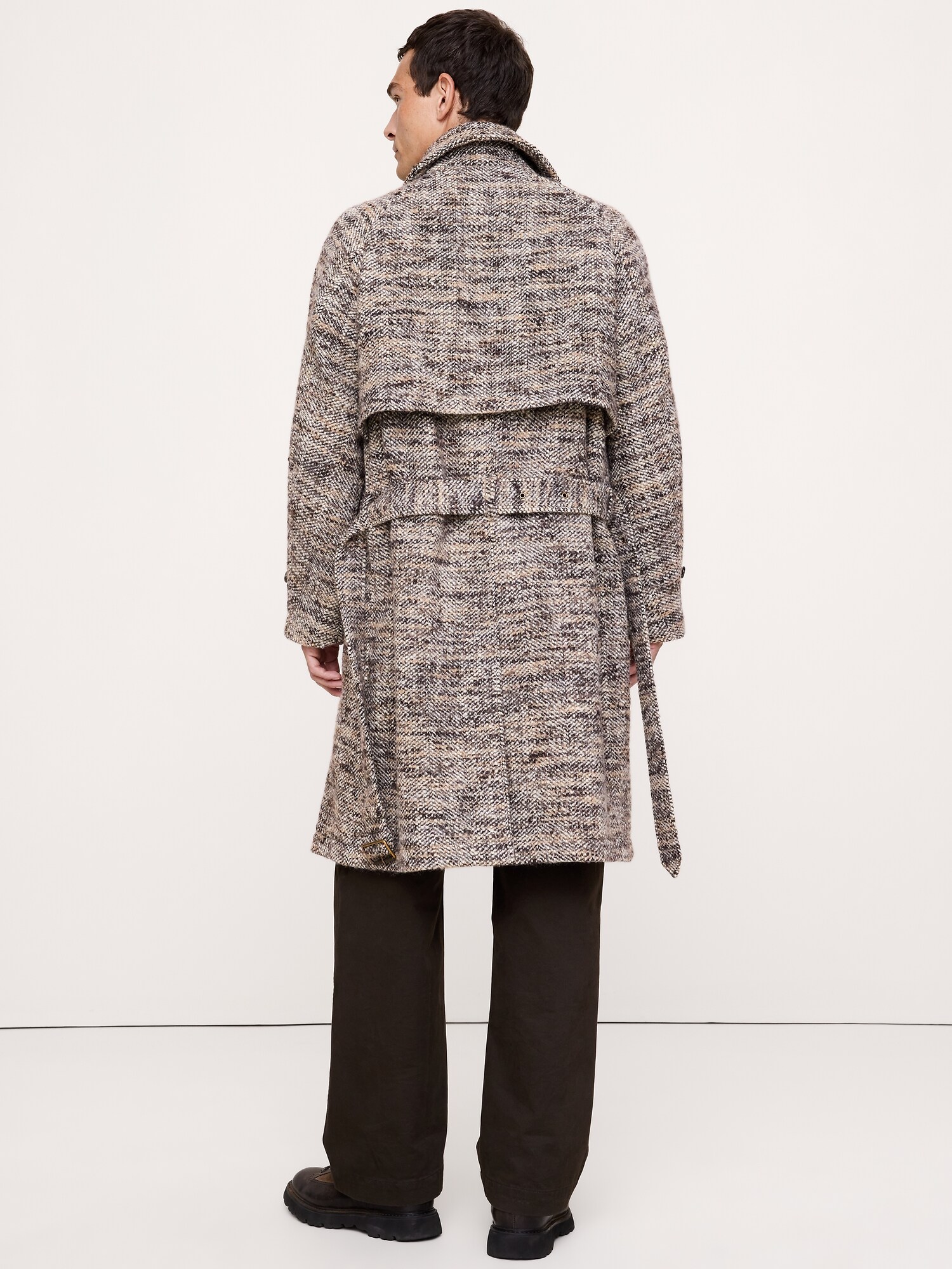 Italian Twill Balmacaan Coat