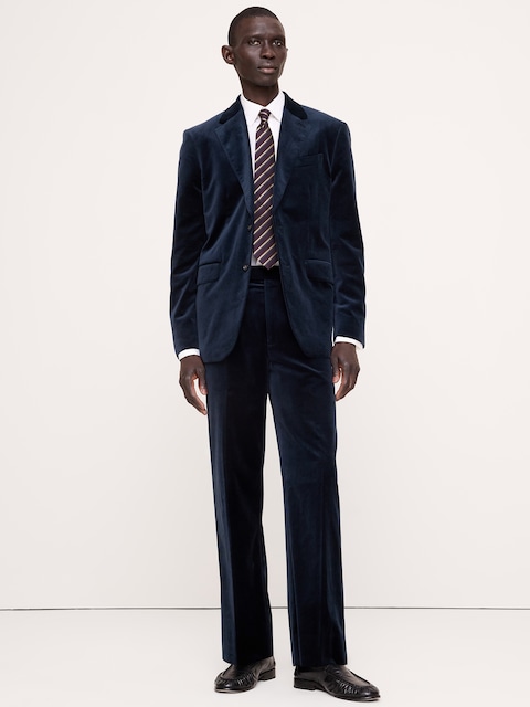 PANTALON DROIT EN VELOURS