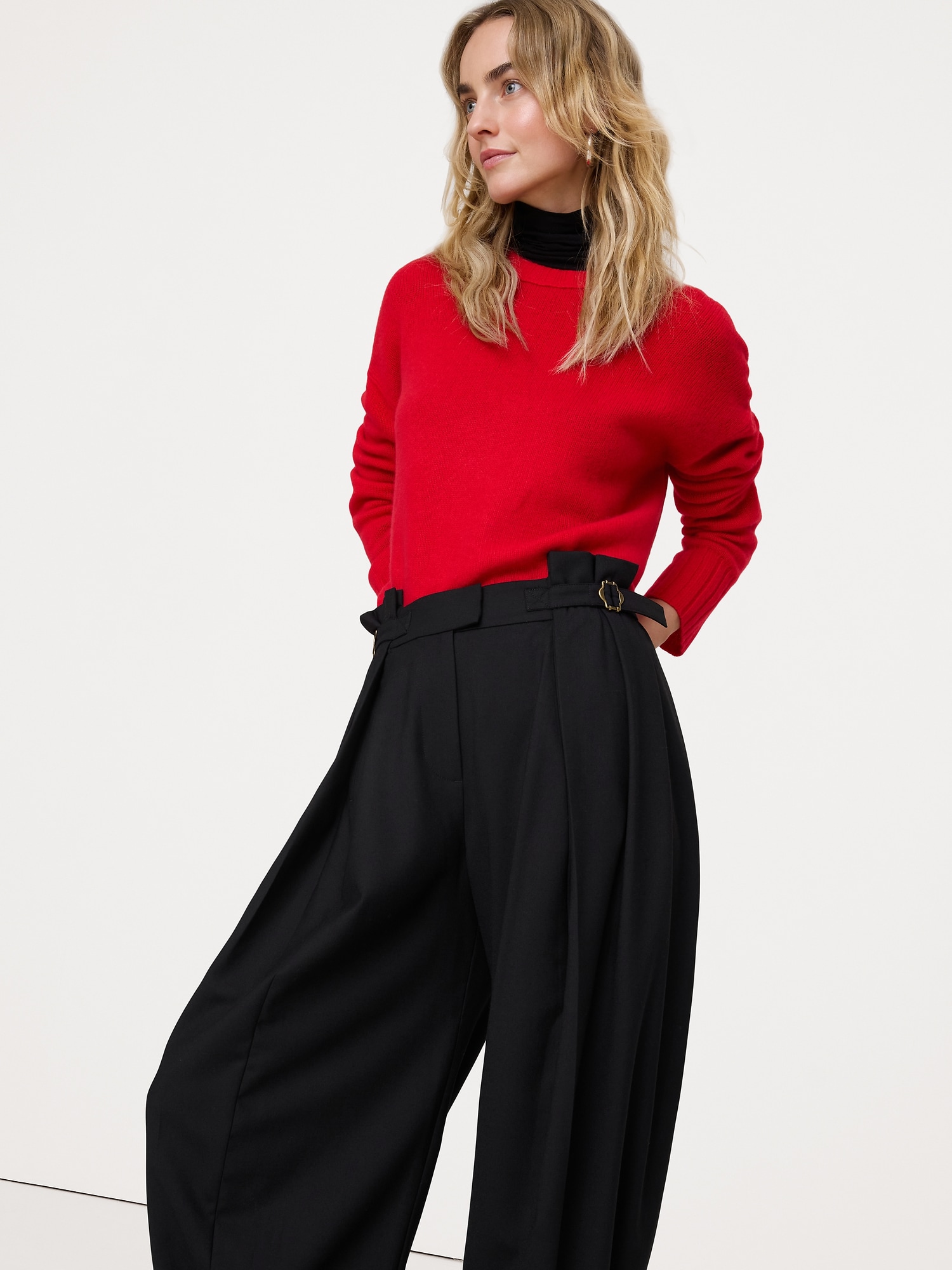 Flannel Balloon Pant