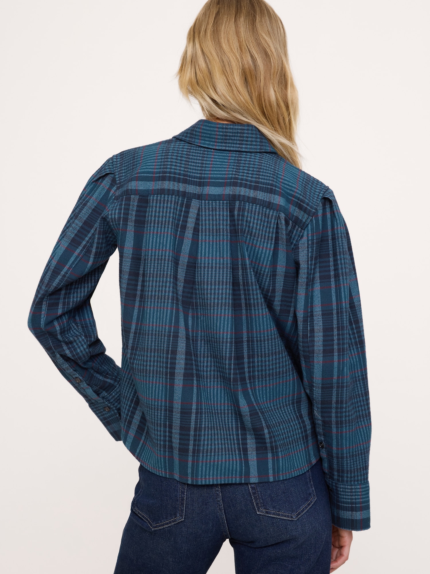 Relaxed Flannel Utility Shirt
