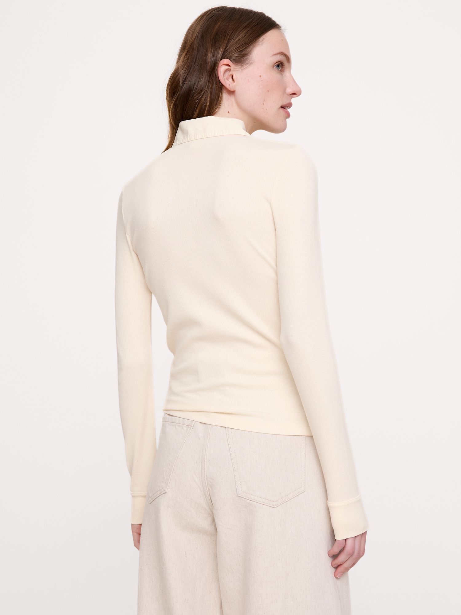 Ribbed Polo