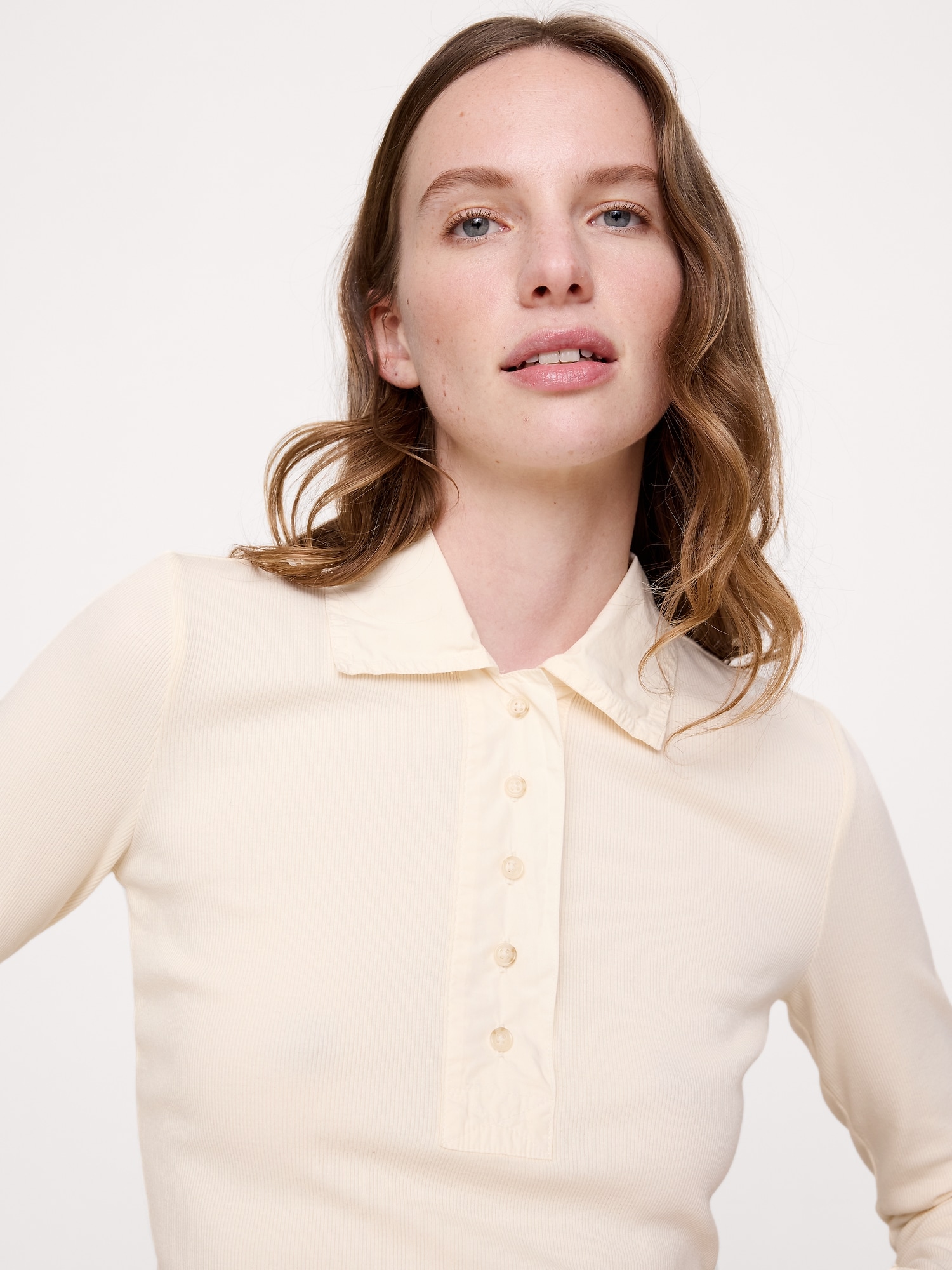 Ribbed Polo