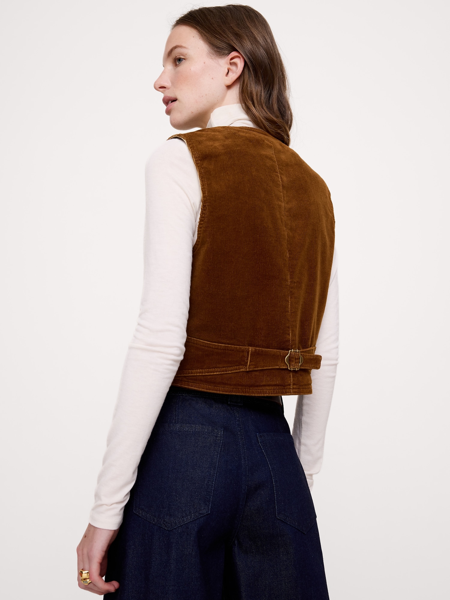 Corduroy Pocket Vest