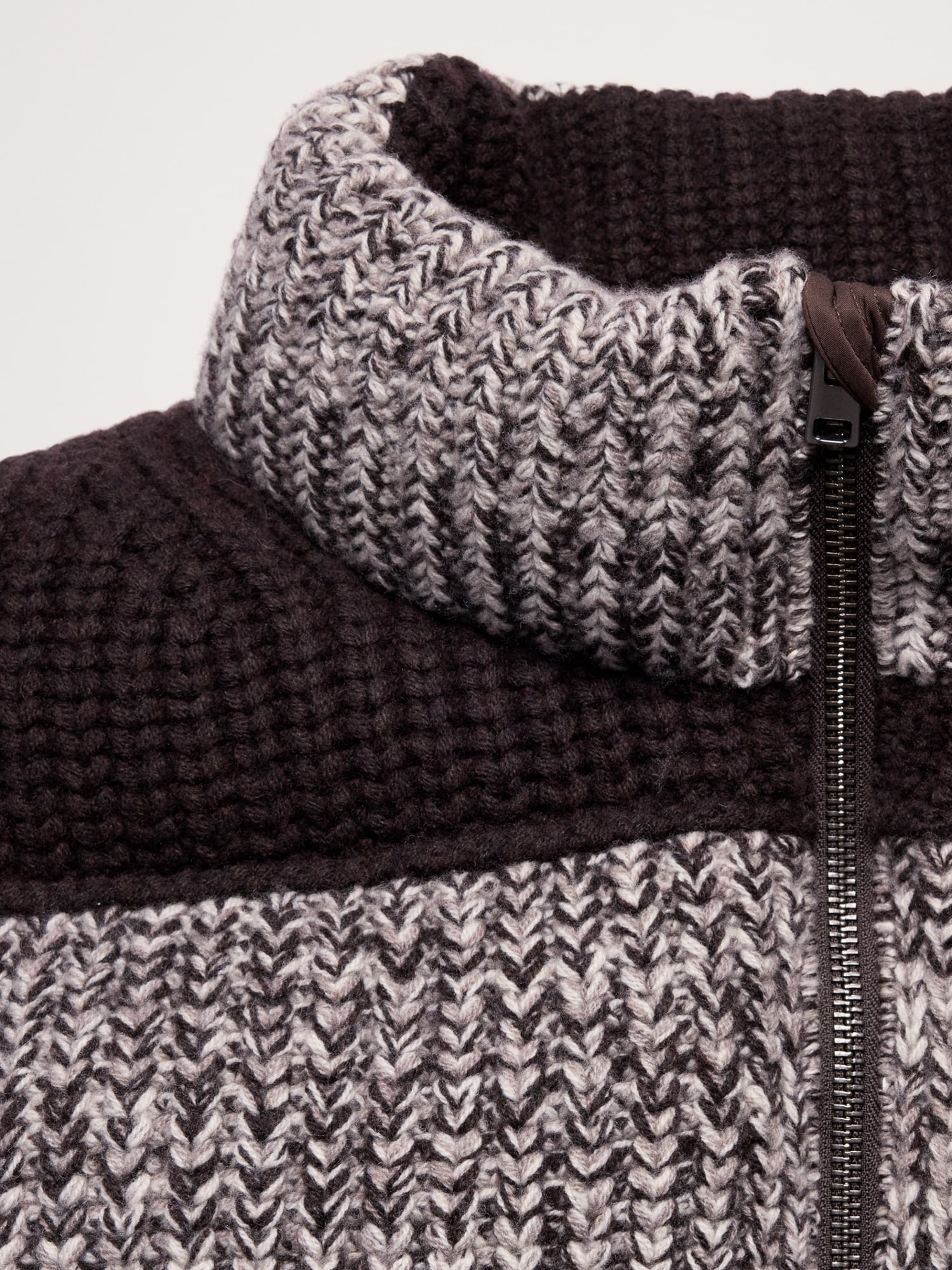 Wool-Cashmere Puffer Sweater Vest