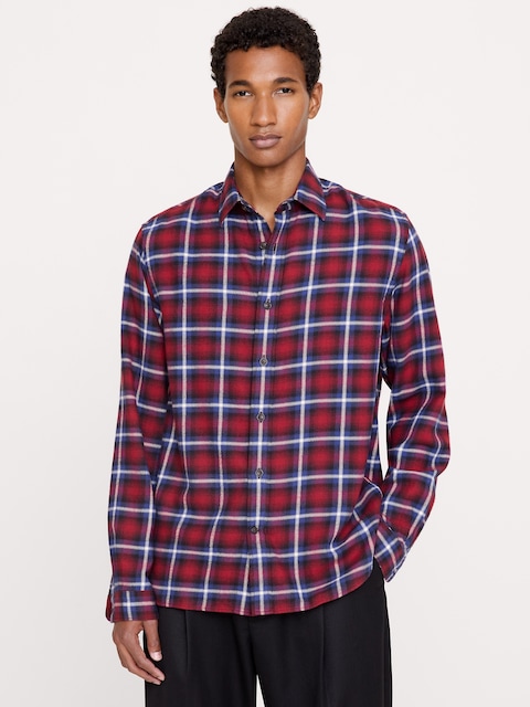 Lightweight Brushed Flannel Shirt