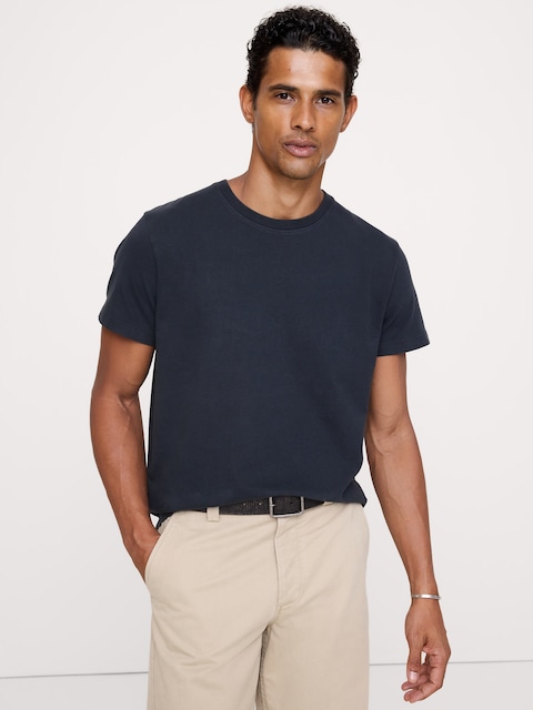 Heavyweight Cotton Crew-Neck T-Shirt