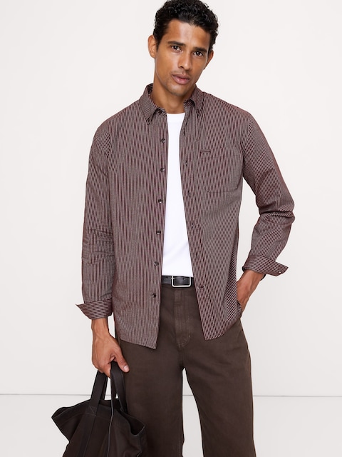 CHEMISE OXFORD DE COTON COUPE STANDARD
