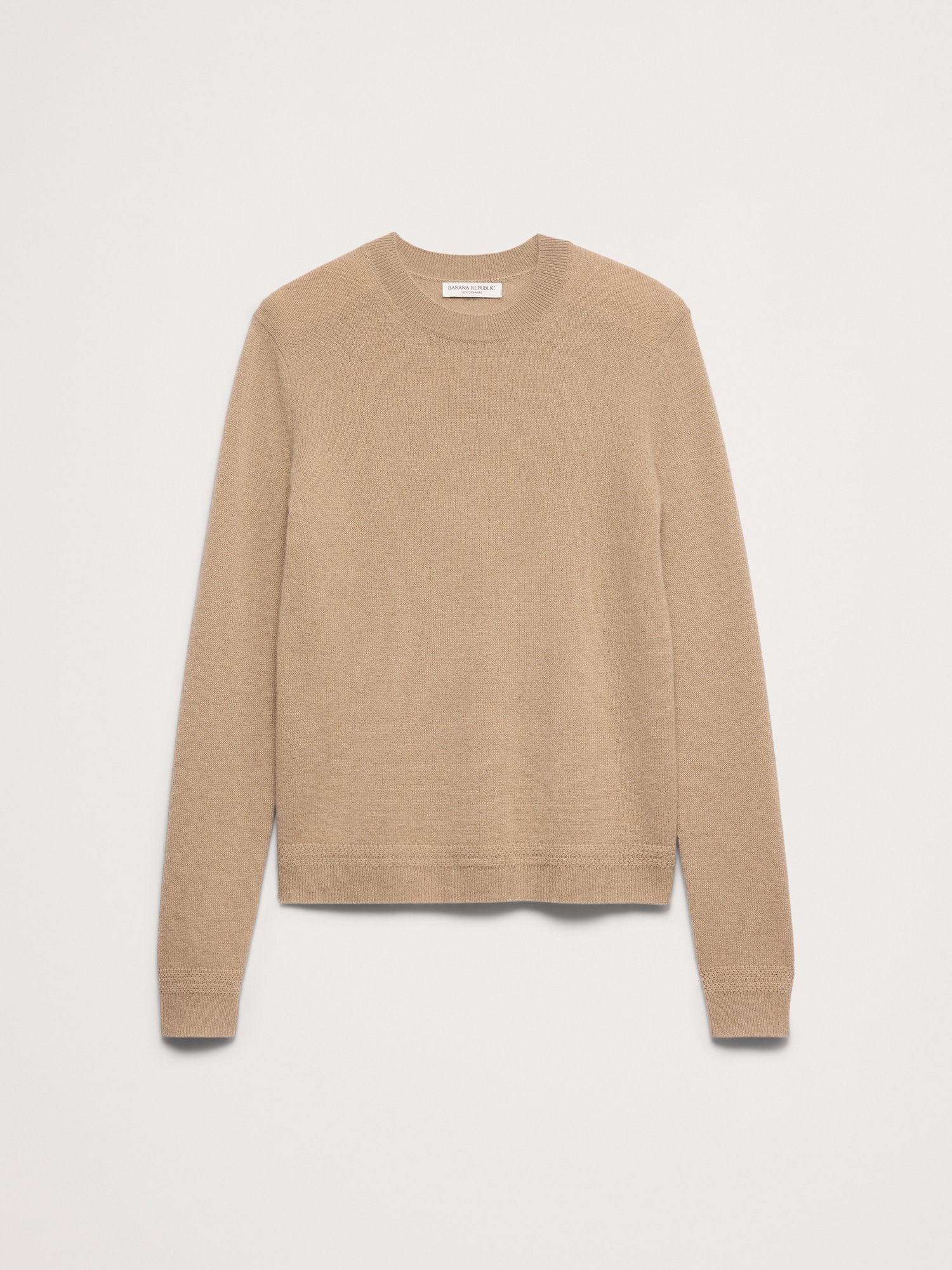 Lightweight Cashmere Crew-Neck Sweater