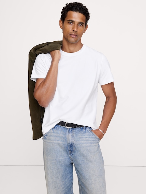 Heavyweight Cotton Crew-Neck T-Shirt