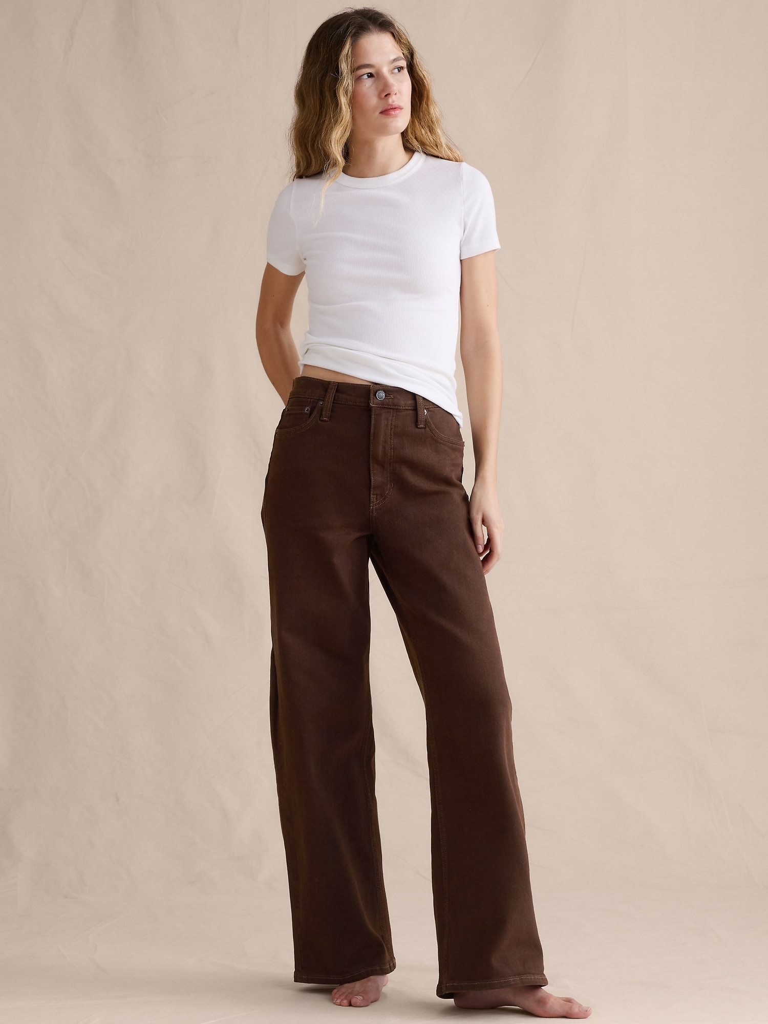 The Icon Classic Wide-Leg Jean