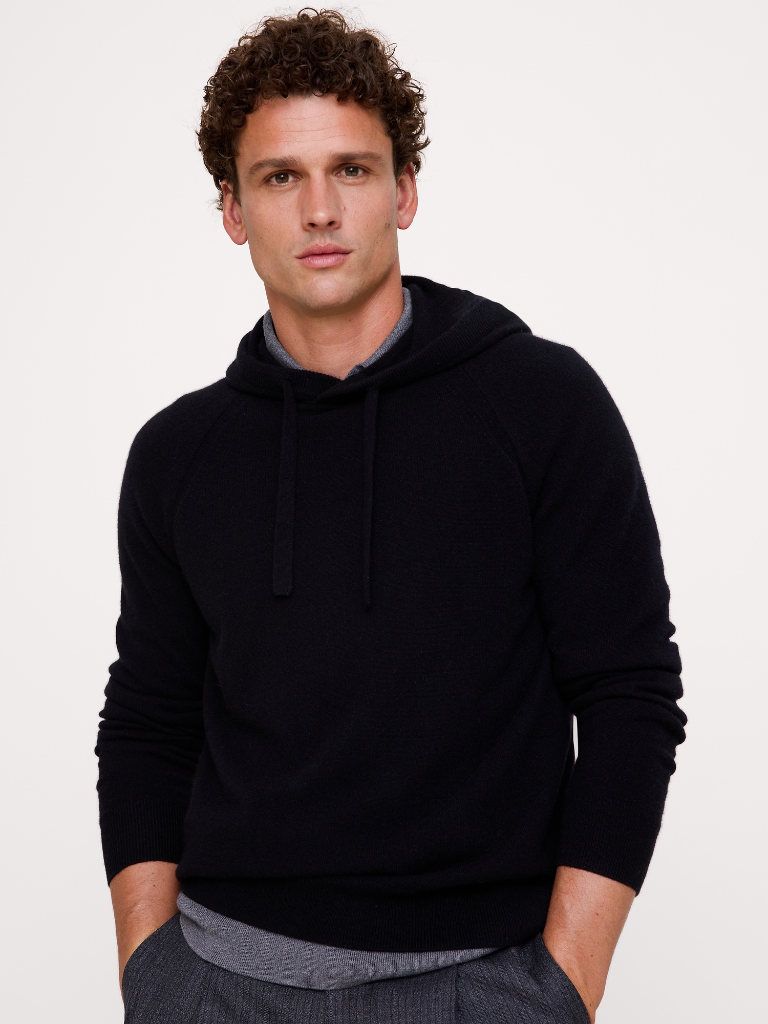 Cashmere Sweater Hoodie