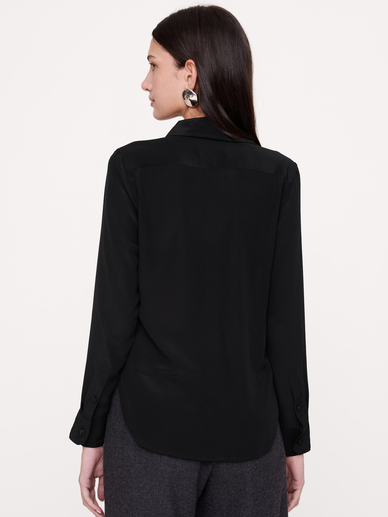 Matte Silk Shirt